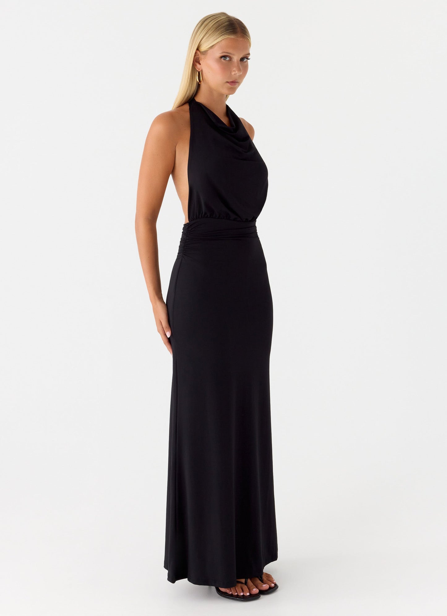 Crazy Over Me Maxi Dress - Black Peppermayo Exclusive