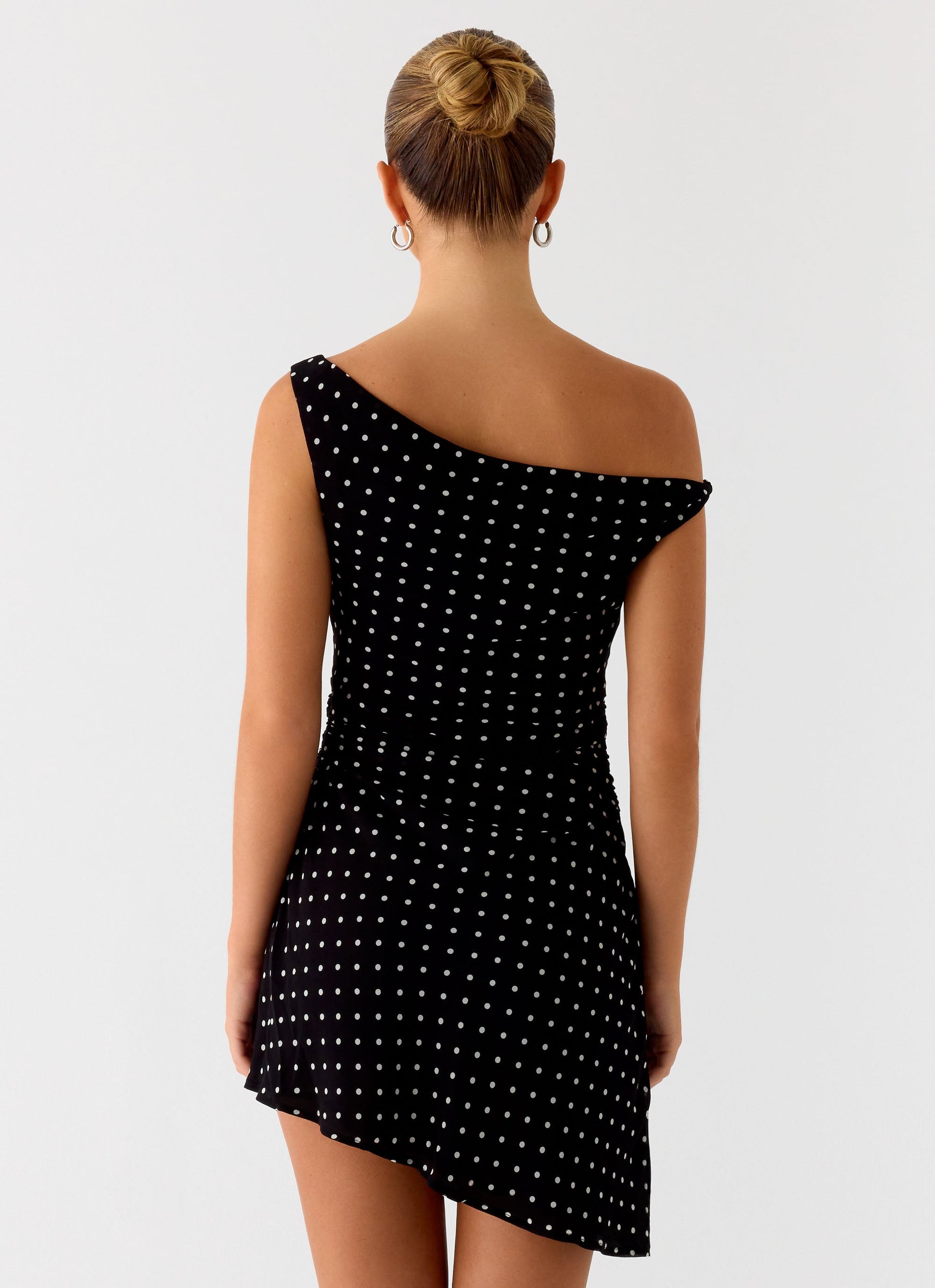 Delusional Mini Dress - Black Polkadot Peppermayo Exclusive