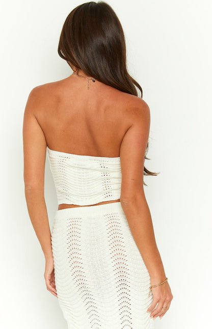 Deni Cream Knit Top BB Exclusive