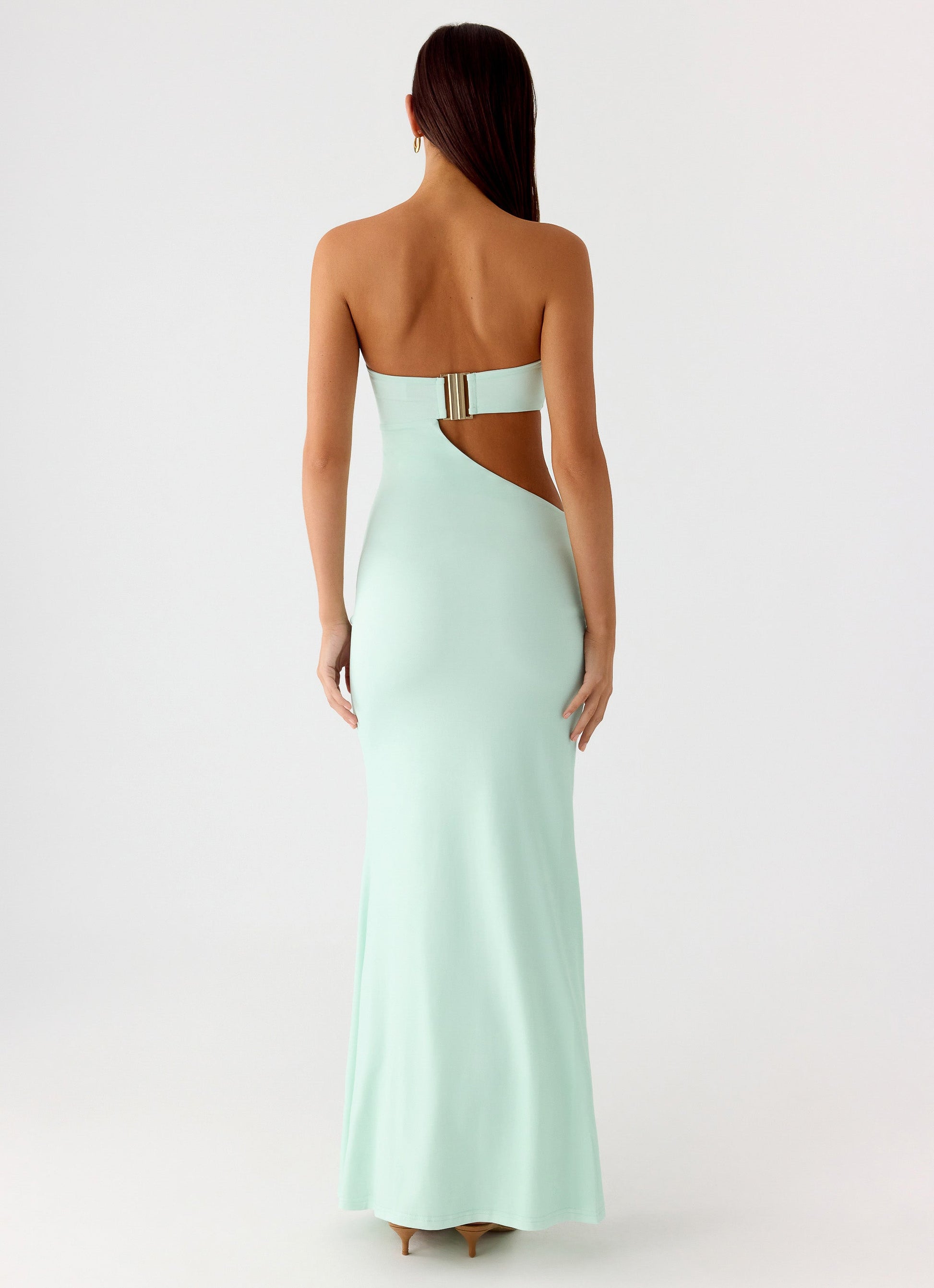 Ellisah Ombre Maxi Dress - Green Gradient Peppermayo Exclusive