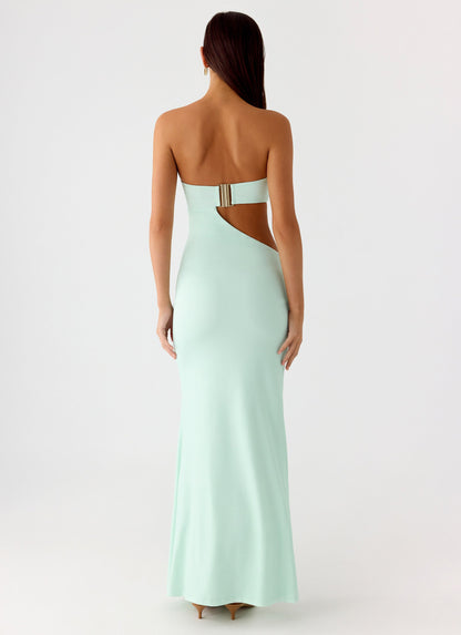 Ellisah Ombre Maxi Dress - Green Gradient Peppermayo Exclusive