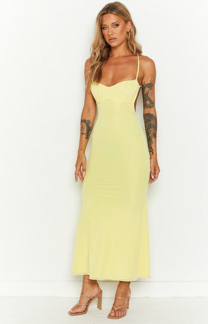 Elysium Yellow Maxi Dress BB Exclusive