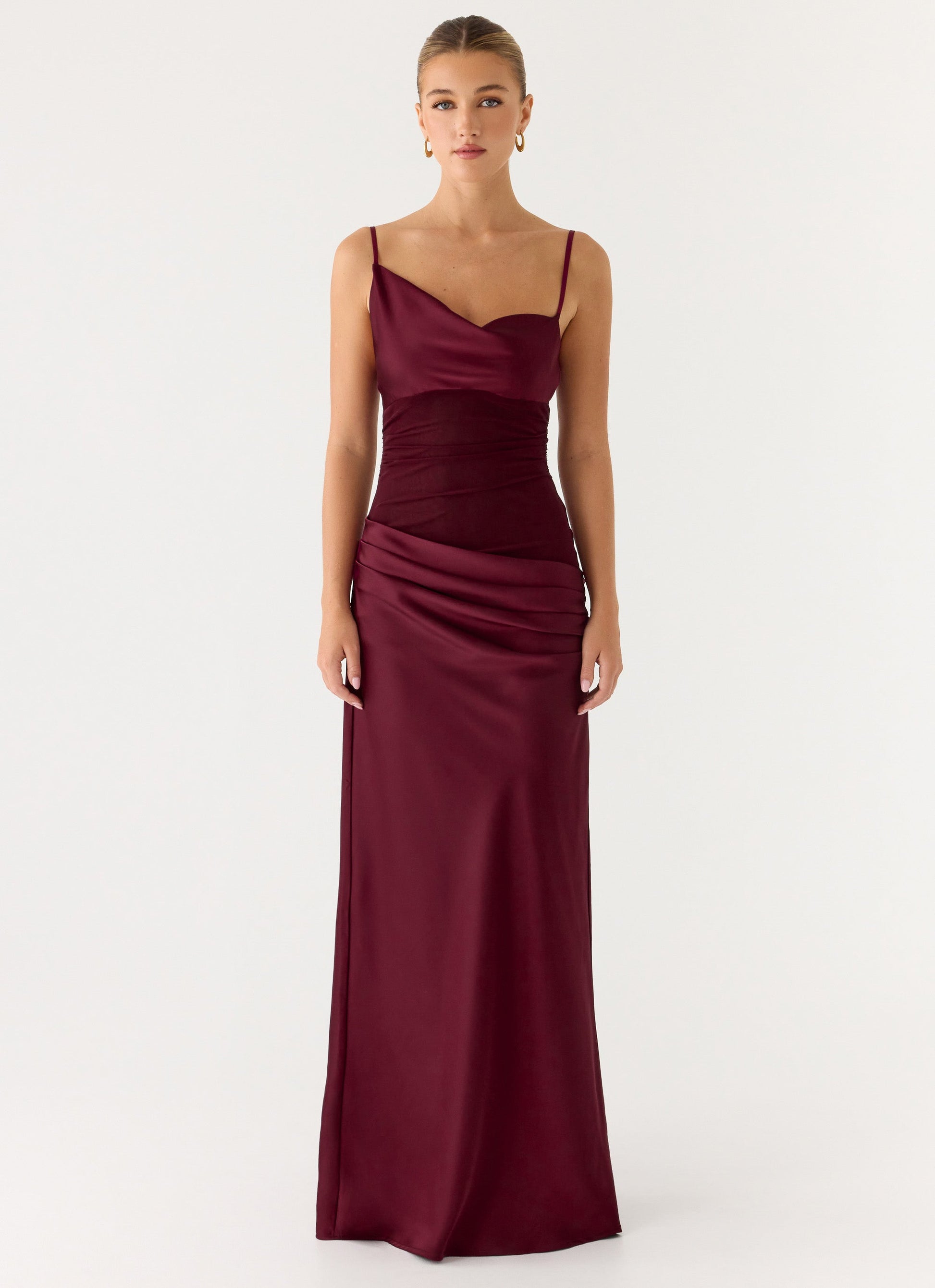 Eternal Energy Maxi Dress - Merlot Peppermayo Exclusive
