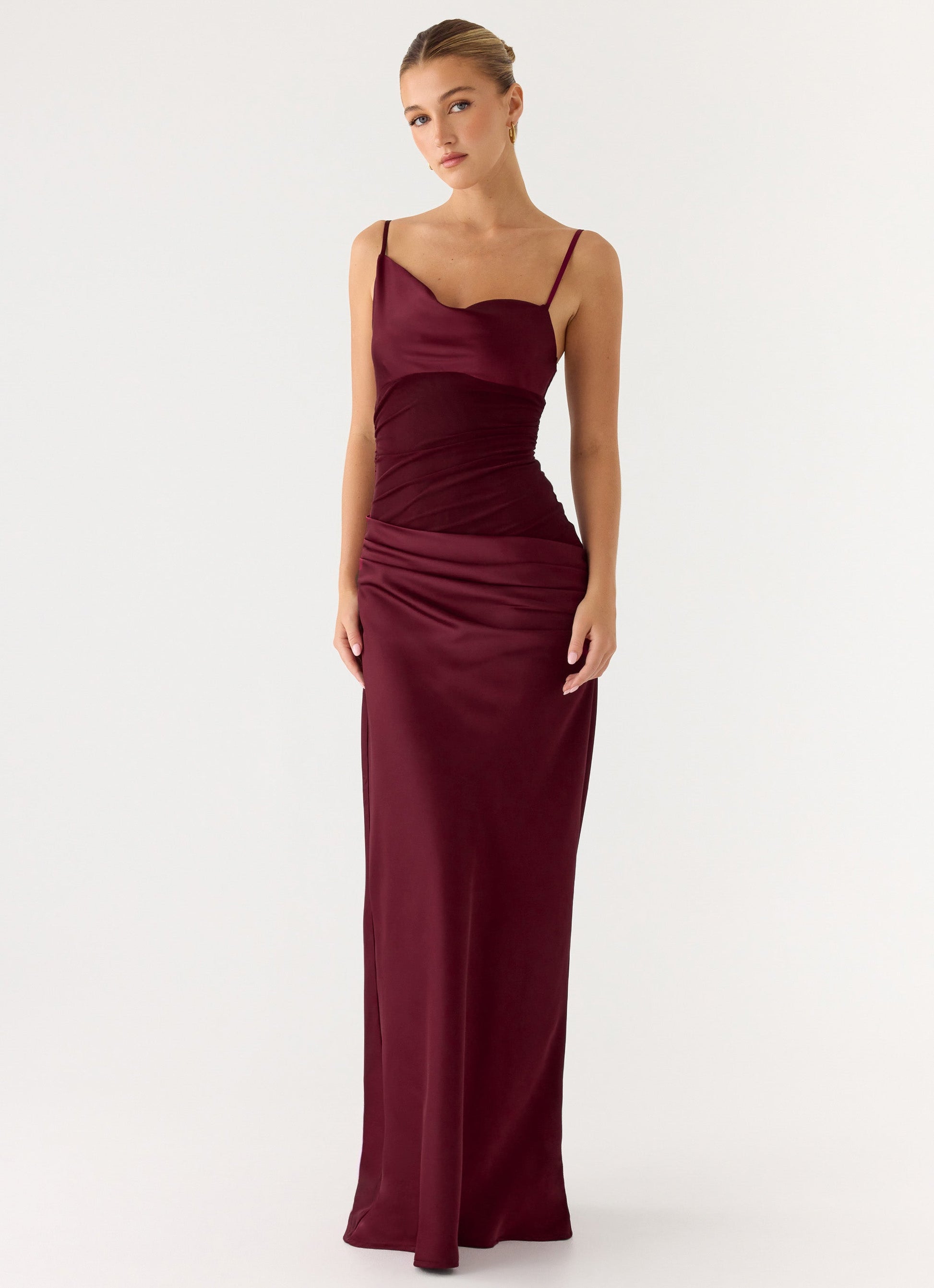Eternal Energy Maxi Dress - Merlot Peppermayo Exclusive
