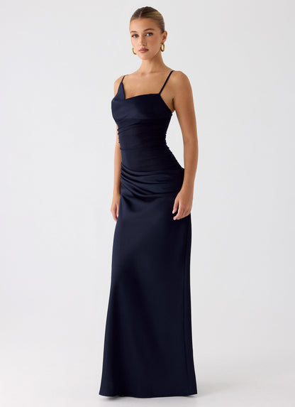 Eternal Energy Maxi Dress - Navy Peppermayo Exclusive