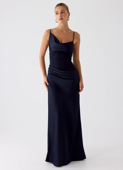 Eternal Energy Maxi Dress - Navy Peppermayo Exclusive