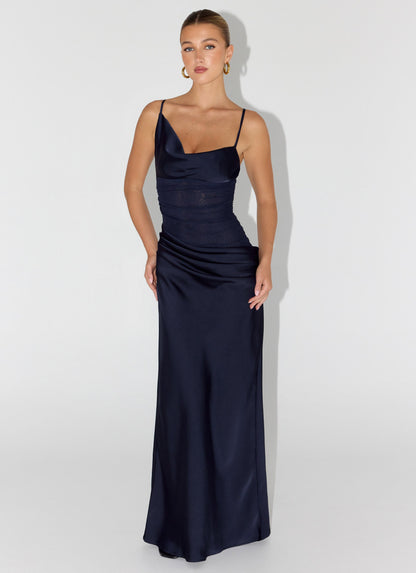 Eternal Energy Maxi Dress - Navy Peppermayo Exclusive