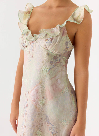 Europa Midi Dress - Mystic Paisley Peppermayo Exclusive