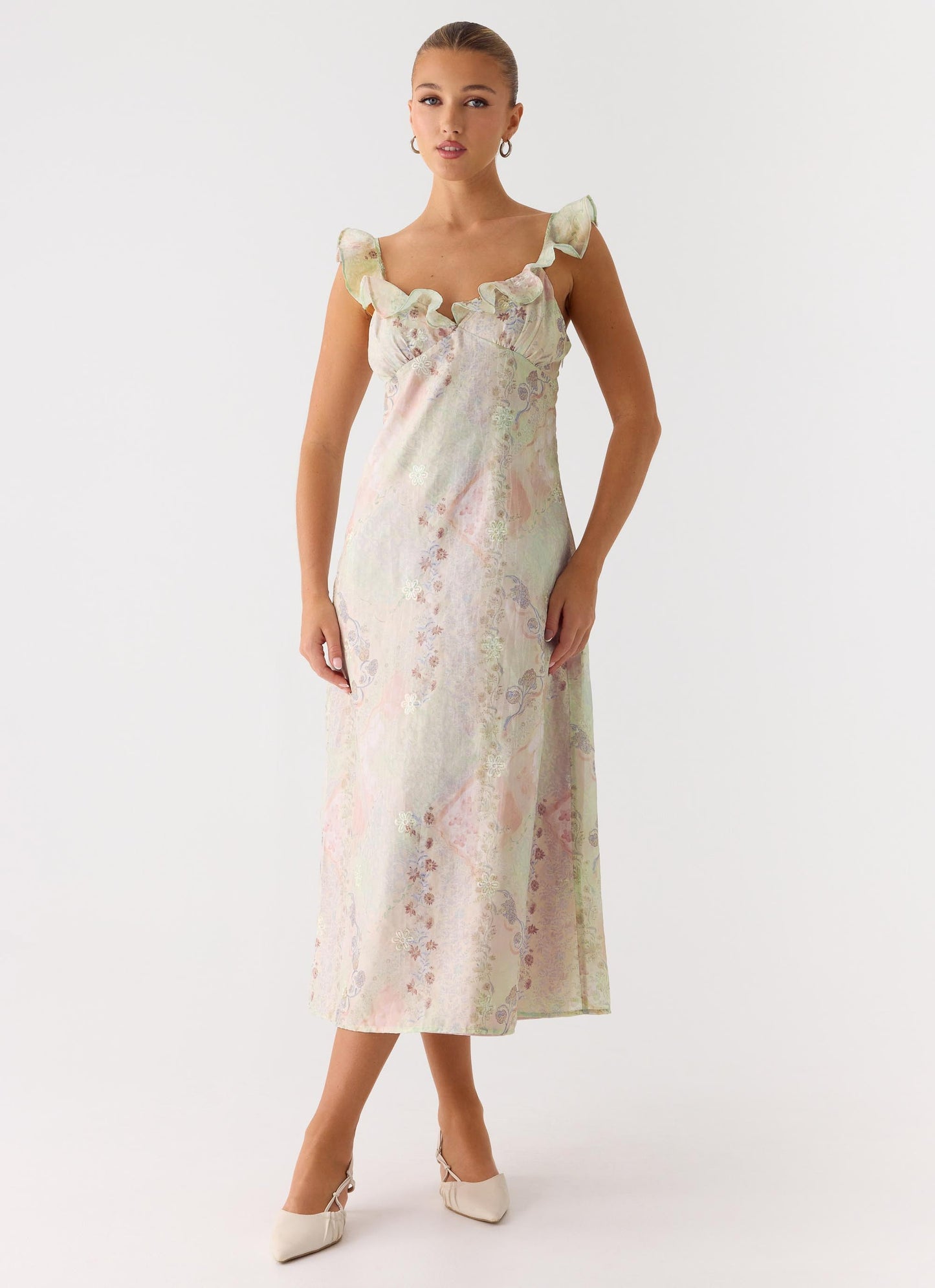 Europa Midi Dress - Mystic Paisley Peppermayo Exclusive