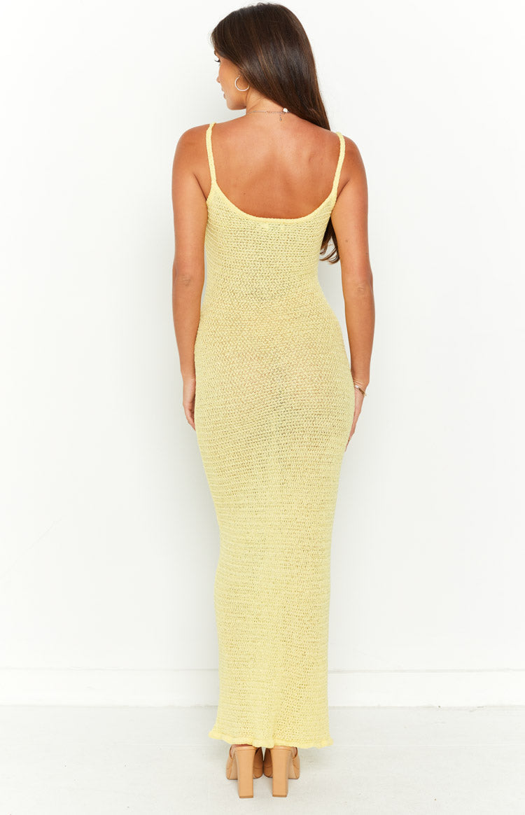 Ezra Yellow Maxi Dress BB Exclusive