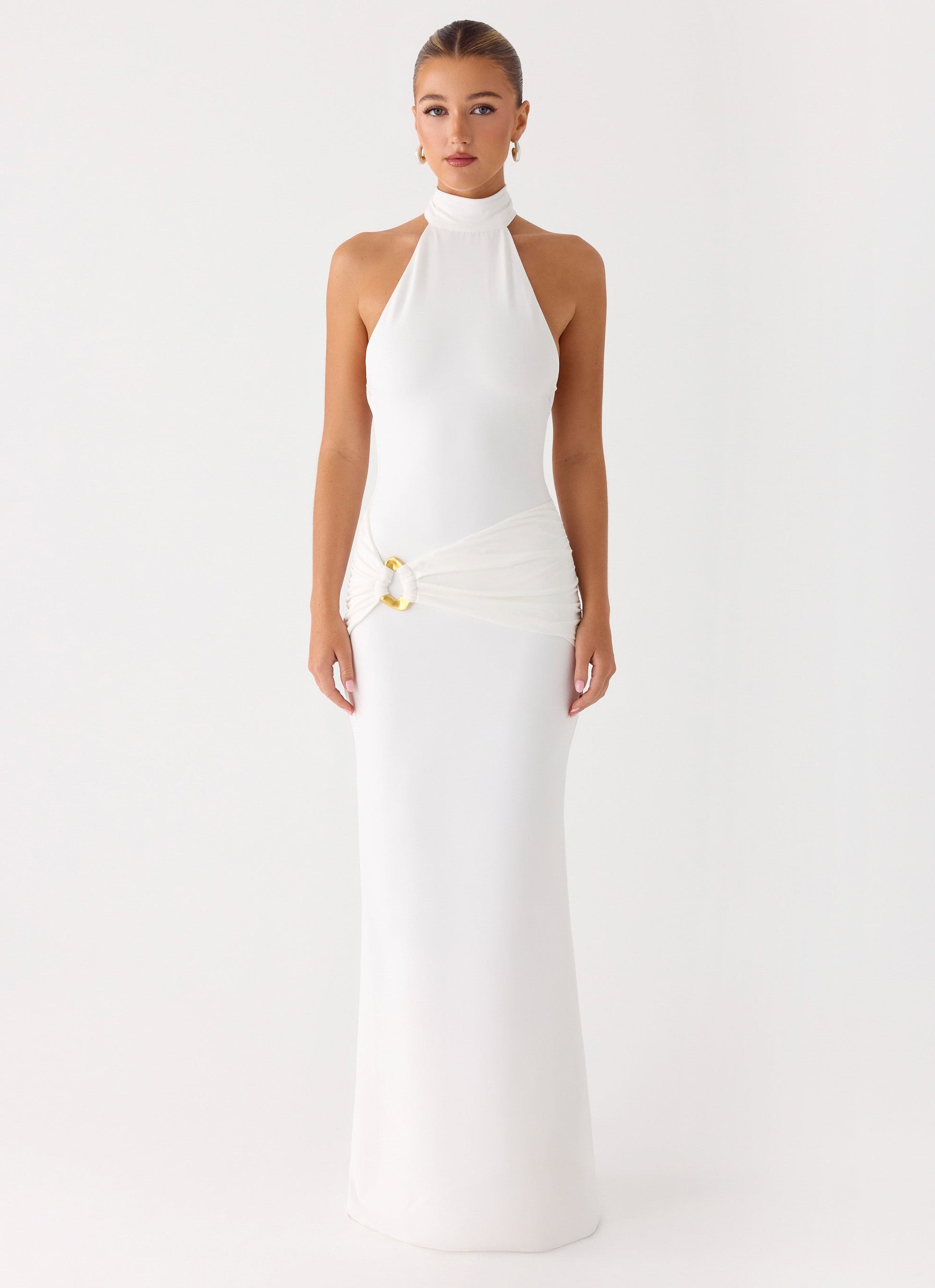 Forever Radiant Maxi Dress - White Peppermayo Exclusive