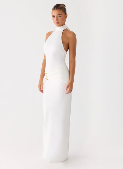 Forever Radiant Maxi Dress - White Peppermayo Exclusive