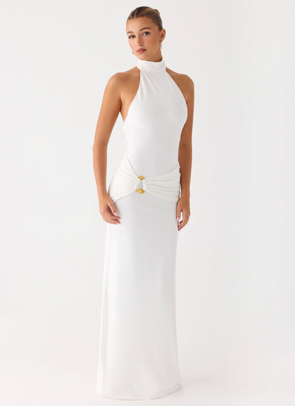 Forever Radiant Maxi Dress - White Peppermayo Exclusive