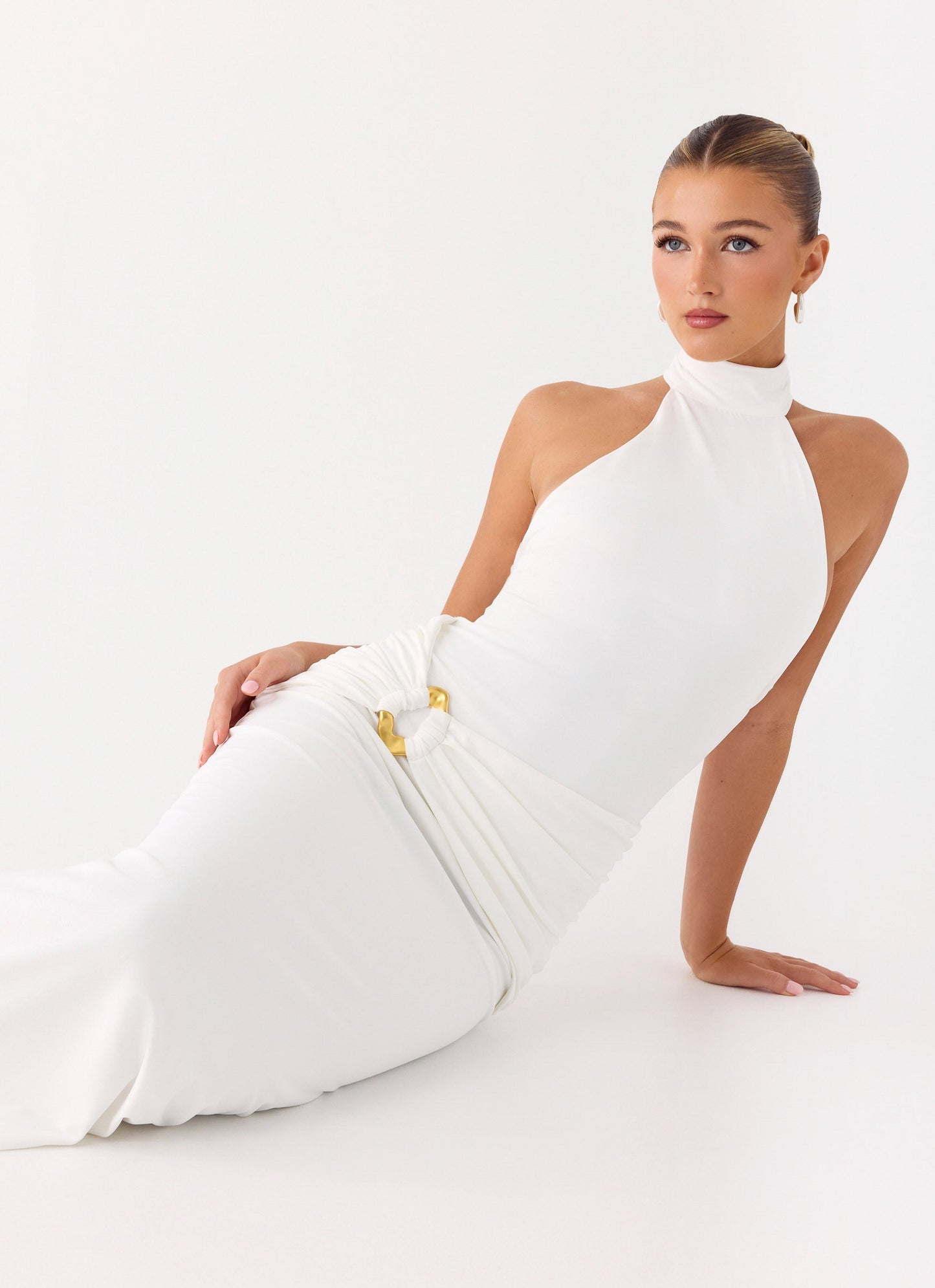 Forever Radiant Maxi Dress - White Peppermayo Exclusive