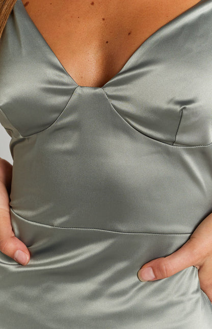 Freesia Formal Dress Khaki BB Exclusive