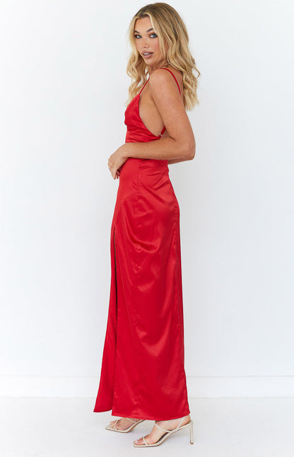 Freesia Red Formal Maxi Dress BB Exclusive
