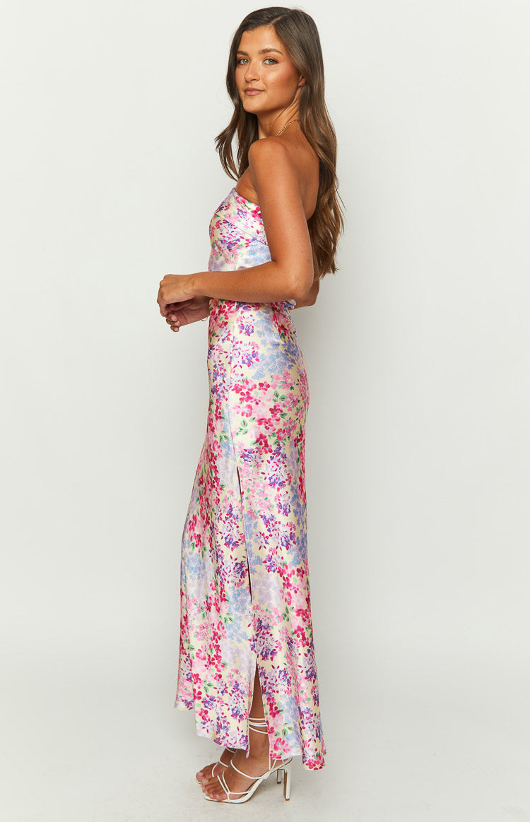 Genevieve Floral Print Maxi Skirt BB Exclusive