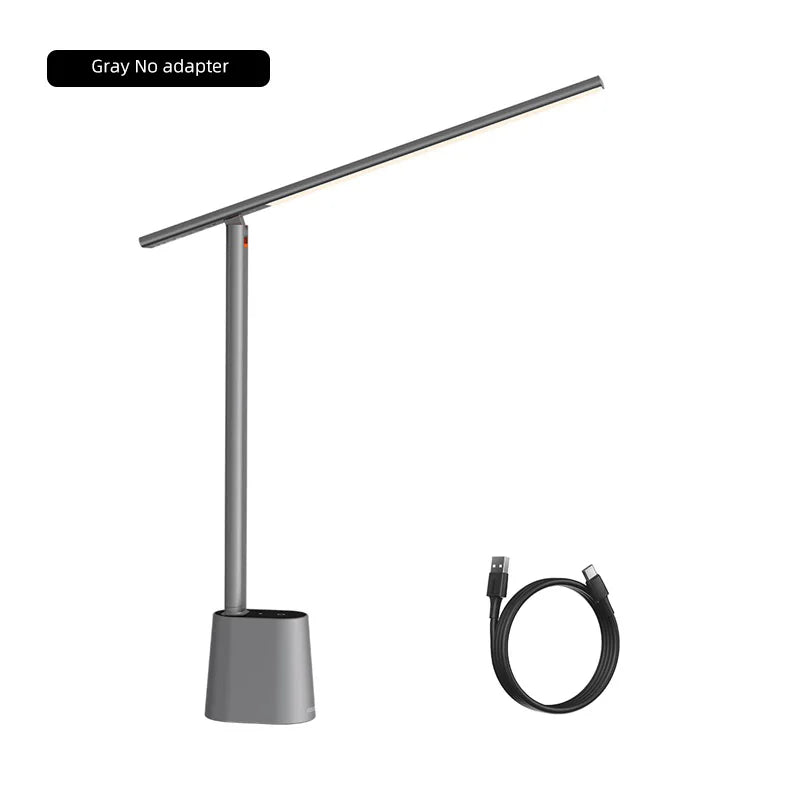 Baseus LED Desk Lamp Eye Protection Study Dimmable Office Light Foldable Table Lamp Smart Adaptive Brightness Bedside Read Lamp Beauty World Shop