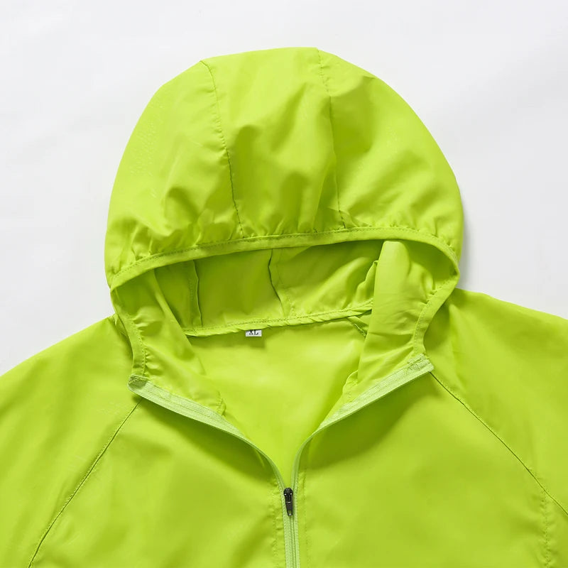 LNGXO Hiking Waterproof Jacket Women Men Camping Running Sun-Protective Windbreaker Quick Dry Outdoor Sport Rain Coat Unisex Beauty World Shop