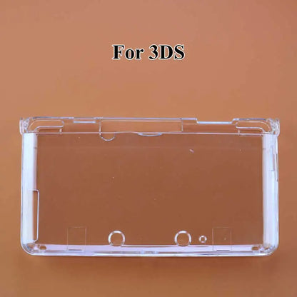 JCD Clear Crystal Protective Cover Case Shell Housing For 3DS 3DSLL 3DSXL New 3DS XL LL NDSL NDSi LL XL For GBA SP Game Console Beauty World Shop