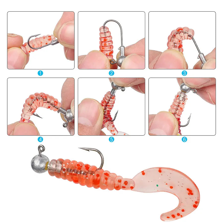 JYJ 1g 2g 3g 4g 5g 10g 20g 22g 25g 28g crank Jig head hook fishing hook head Jig lure hard bait soft worm jig hook for fishing Beauty World Shop