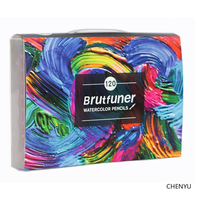Brutfuner 48/72/120/150/160/180Colors Pencils Professional Oil Wood Soft Watercolor Pencil For School Draw Sketch Art Supplies Beauty World Shop