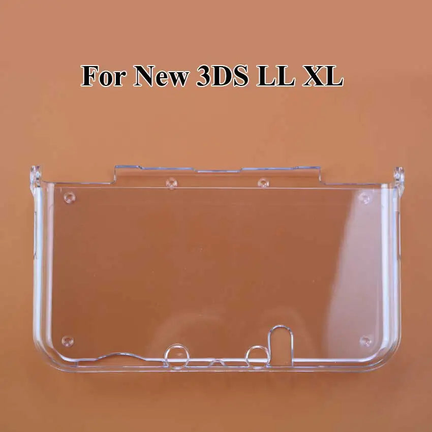 JCD Clear Crystal Protective Cover Case Shell Housing For 3DS 3DSLL 3DSXL New 3DS XL LL NDSL NDSi LL XL For GBA SP Game Console Beauty World Shop