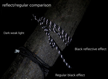 Reflective Paracord Military 7 Strand 4mm 550 Tactical Parachute Cord Camping Tent Lanyard DIY Bracelet Weaving Rope Beauty World Shop