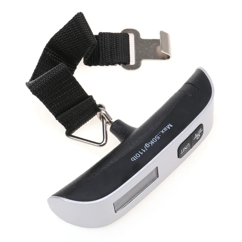 50kg 10g Digital Scale Electronic Balance Kitchen Luggage Hanging Scale Weight Suitcase Travel Scale Baggage Bag Weight Tool Beauty World Shop