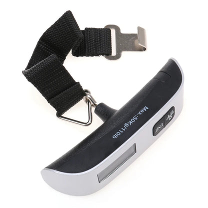 50kg 10g Digital Scale Electronic Balance Kitchen Luggage Hanging Scale Weight Suitcase Travel Scale Baggage Bag Weight Tool Beauty World Shop