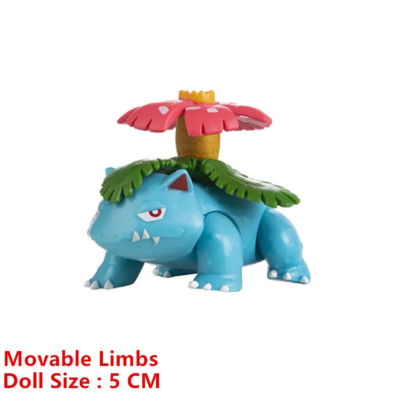 New Pokemon 4-13Cm Cartoons Movie Anime Figure Pikachu Lucario Mewtwo Flying Dragon Pet  Action Figures Model Toy Birthday Gifts Beauty World Shop