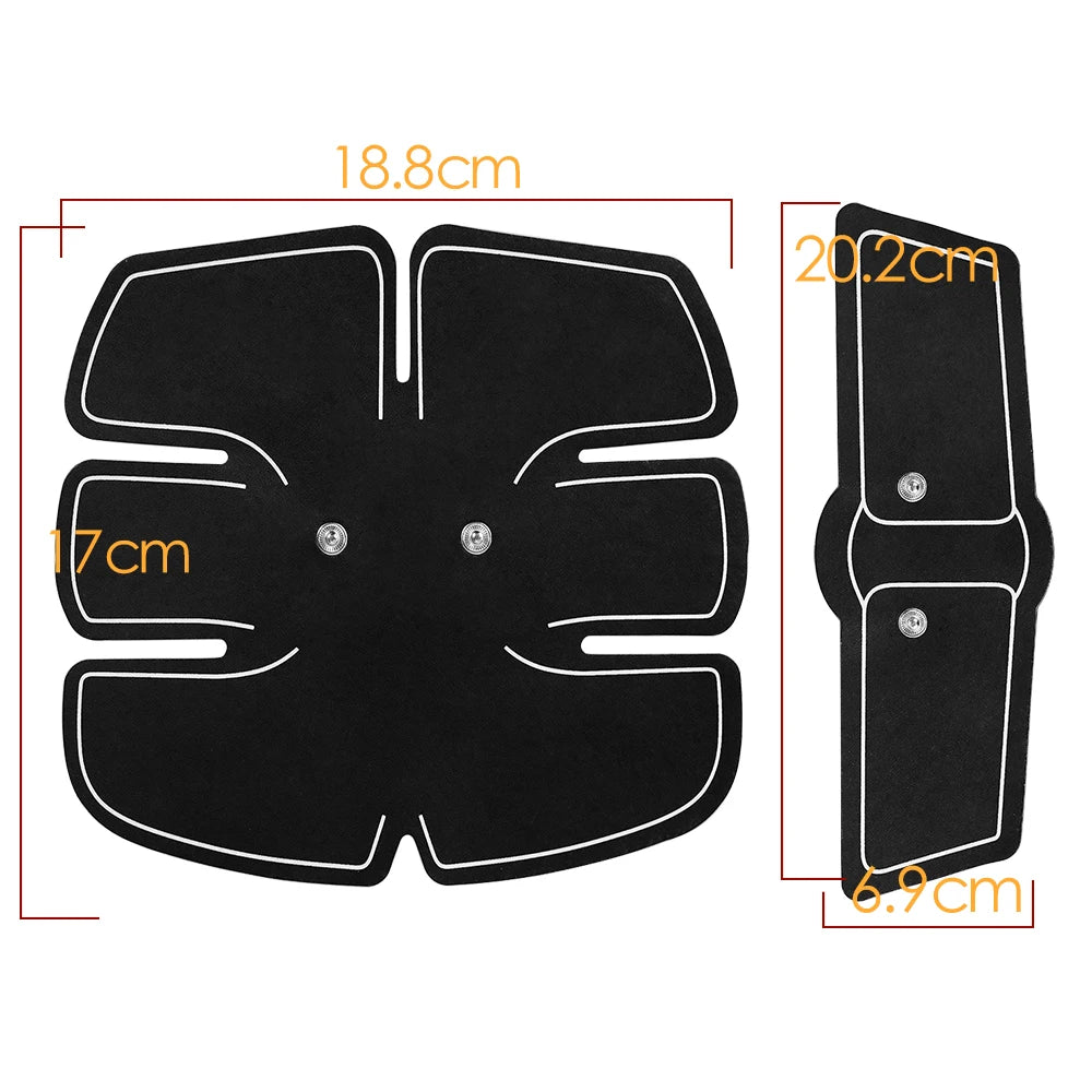 EMS Muscle Stimulator Abdominal Muscle Massager Hip Training Fitness Fat Burning Buttocks Arm Abdomen Trainer Apparatus Slimming Beauty World Shop