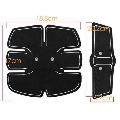 EMS Muscle Stimulator Abdominal Muscle Massager Hip Training Fitness Fat Burning Buttocks Arm Abdomen Trainer Apparatus Slimming Beauty World Shop