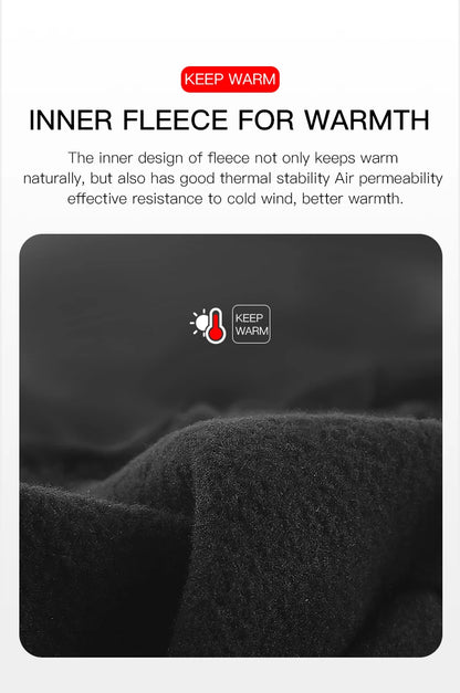 Winter Ski Gloves Men Bike Cycling Gloves Windproof Cold Proof Full Finger Outdoor Waterproof Bicycle Motorcycle Riding Mitten Beauty World Shop