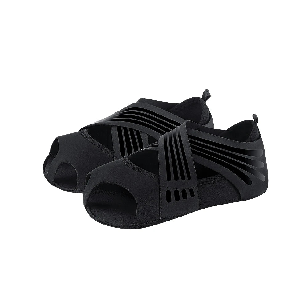 Kyncilor Professional Non-slip Gym Yoga Shoes Flat Soft Anti-slip Sole Ballet Fitness Dance Shoes Pilates Yoga Shoes Socks Beauty World Shop