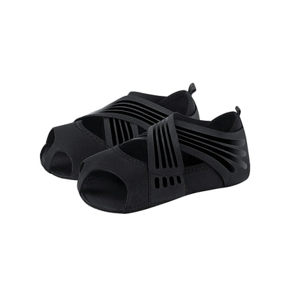 Kyncilor Professional Non-slip Gym Yoga Shoes Flat Soft Anti-slip Sole Ballet Fitness Dance Shoes Pilates Yoga Shoes Socks Beauty World Shop