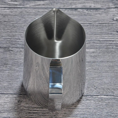 100/350/600ml Milk Jugs Fashion Stainless Steel Milk Craft Milk Frothing Pitcher Coffee Latte Frothing Art Jug Pitcher Mug Cup Beauty World Shop