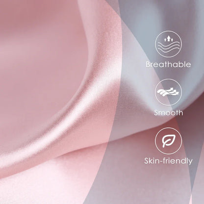 JuwenSilk silky stain pillowcase silky pillowcase natural silk pillowcase mulberry silk pillow case standard queen k Beauty World Shop