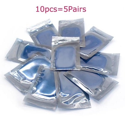 4*6cm EMS ABS Fitness Gel Pads  Muscle Stimulator Exerciser Replacement Gel Patch Fitness Accessories Training Massager Relax Beauty World Shop