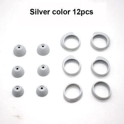 Earphone Silicone Case For Samsung R170/R175 Galaxy Buds+ Ear Pads Cushion Bluetooth Headset In-Ear Caps Covers Earbuds Eartips