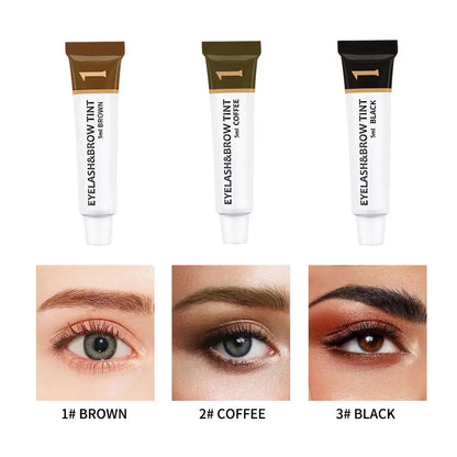 ICONSIGN Eyelash Eyebrow Dye Tint Kit Brow Enhancer Mascara Lift Tinting Tattoo Eyes Makeup Tools Beauty World Shop