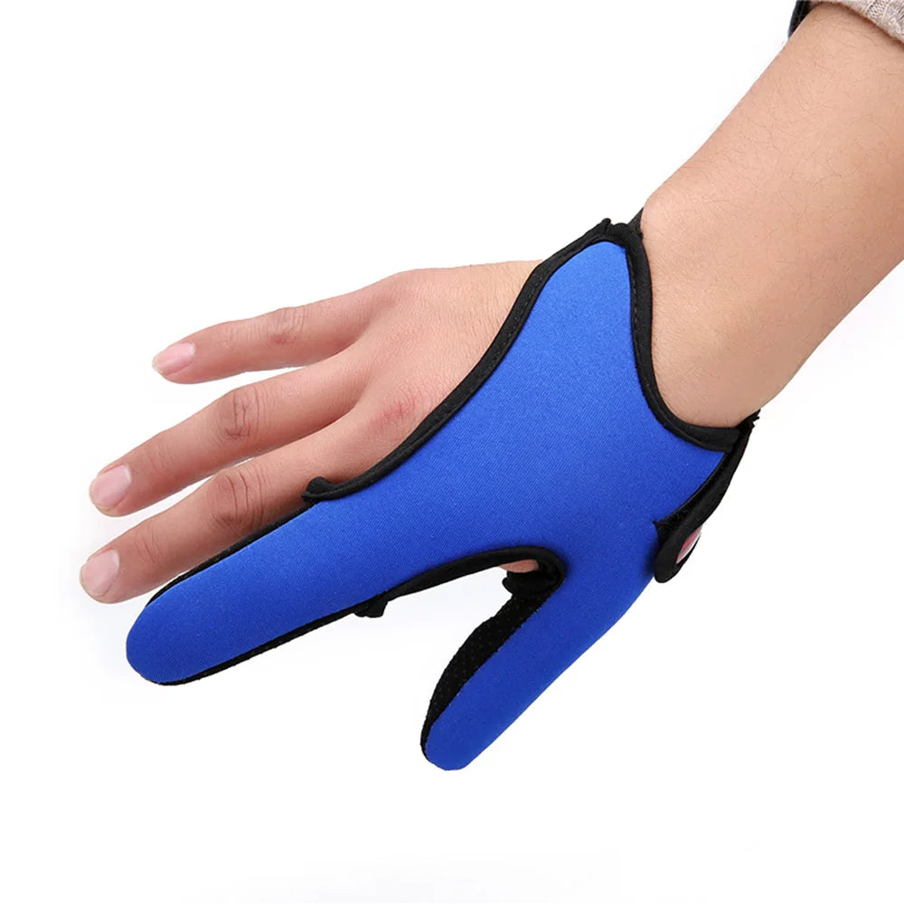 Fishing Gloves 2 Fingers Protector Breathable Anti-Slip Anti-Cut Fishing Gloves Carp Outdoor Fishing Tackle Accessories Supplies Beauty World Shop