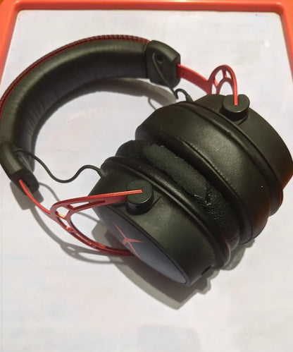 NullMini Replacement Earpads for HyperX Cloud 1/2, Alpha, Silver, Core, Revolver Headphones Headband Ear Cushion