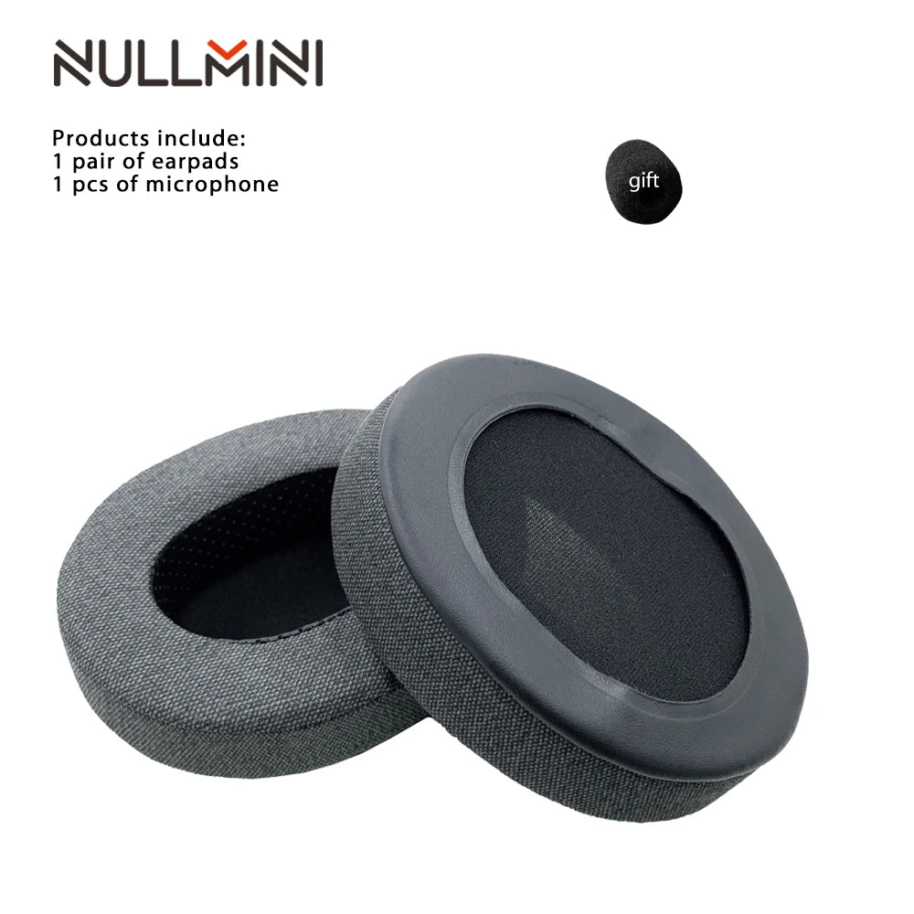 NullMini Replacement Earpads for HyperX Cloud 1/2, Alpha, Silver, Core, Revolver Headphones Headband Ear Cushion