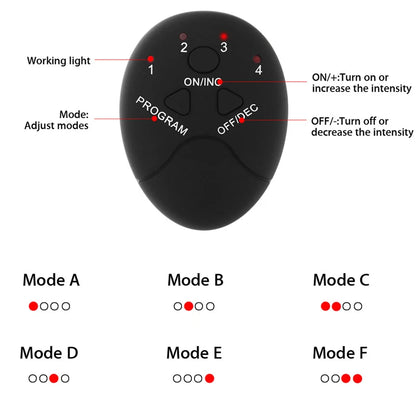 Electric Muscle Stimulator EMS Wireless Buttocks Hip Trainer Abdominal ABS Stimulator Fitness Body Slimming Massager Beauty World Shop