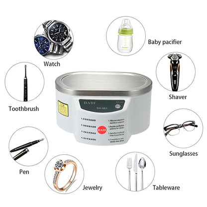 Digital Ultrasonic Cleaner Bath For Jewelry Parts Glasses Manicure Stones Cutters Dental Razor Ultrasound Cleaner Machine Beauty World Shop
