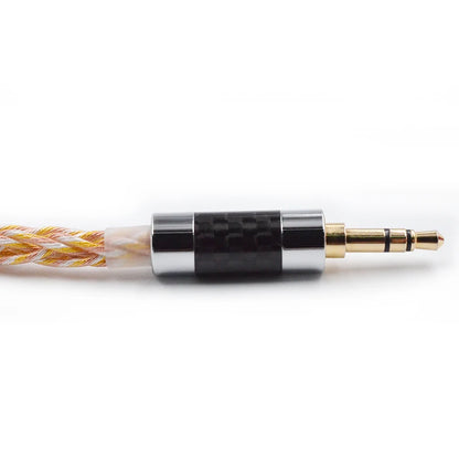 KZ 8 Core Gold Silver Copper Mixed Plated Upgrade Cable Earphones Cable With 3.5mm 0.75mm Pin KZ ZSN PRO ZSX DQ6 ZAX ZS10 PRO