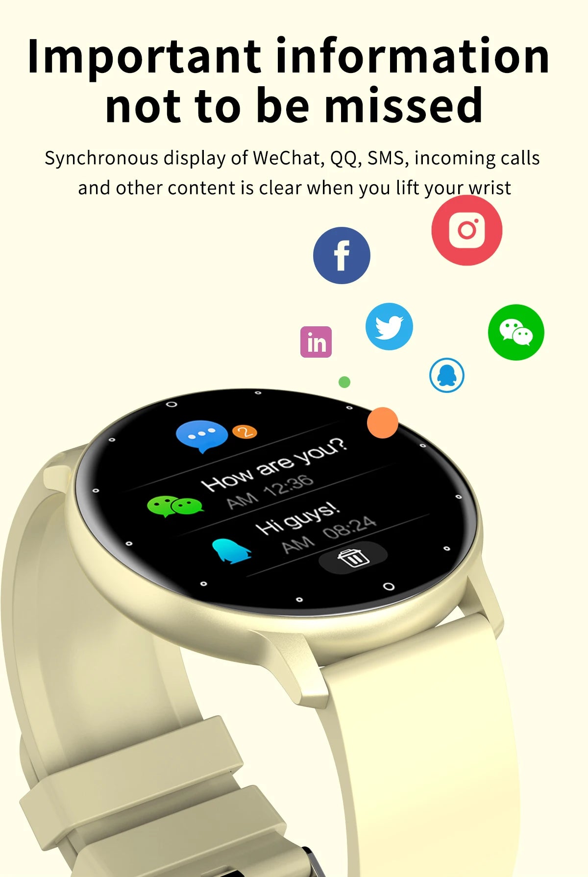 LIGE 2026 Smart Watch Women Men Ladies Gift Sport Fitness Men Watches Heart Rate Monitor Waterproof Smartwatch For Android IOS Beauty World Shop