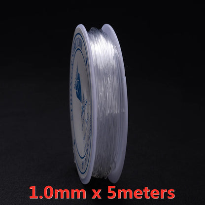 iYOE 0.5-1.5mm Elastic Cord String Transparent Elastic Thread For Jewelry Making Diy Bracelet Necklace Beaded Accessories Beauty World Shop
