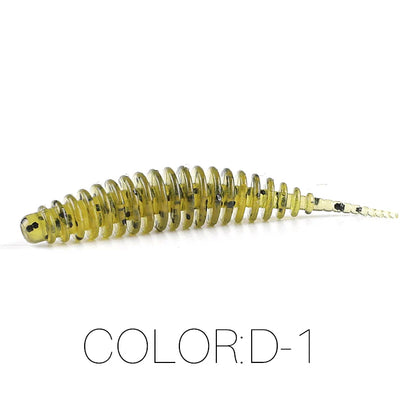 2023 Supercontinent worm bait soft bait Tanta 49mm 65mm fishing lures Pesca carp fishing bass lure Isca artificial PVA Beauty World Shop